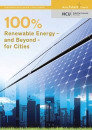 100% Renewable Energy - and Beyond - for Cities - The World ...