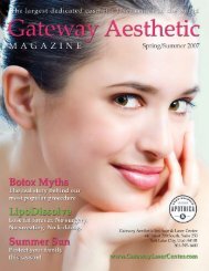 In The Media - Gateway Aesthetic Institute & Laser Center