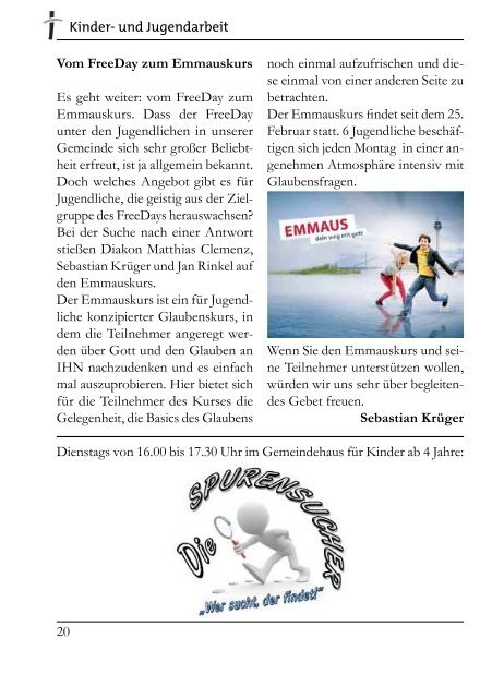 Ausgabe 3/2013 - Ev.-luth. Kirchengemeinde Meinersen