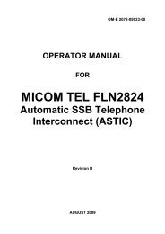 MICOM TEL FLN2824 - Mobat-USA