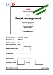 Nullserie 2012 - Modul 02 Projektmanagement