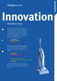 Innovation resource pack - Design Museum
