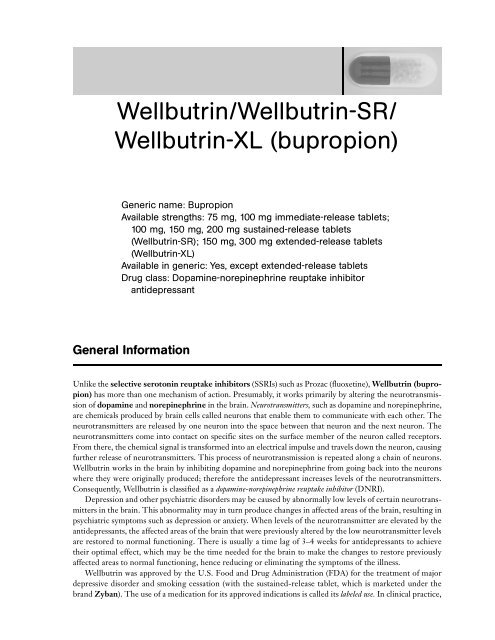 bupropion 450 generic