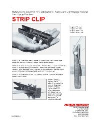 STRIP CLIP - Pro/Mark Industrials