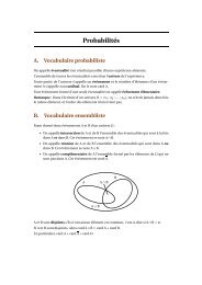 Probabilités - Free