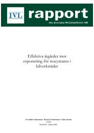 Effektiva ÃƒÂ¥tgÃƒÂ¤rder mot exponering fÃƒÂ¶r isocyanater i bilverkstÃƒÂ¤der