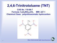 2,4,6-trinitrotoluene (TNT) - OEHHA