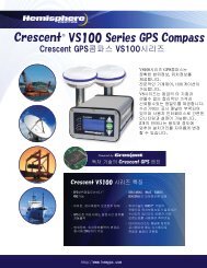 CrescentÂ® VS100 Series GPS Compass