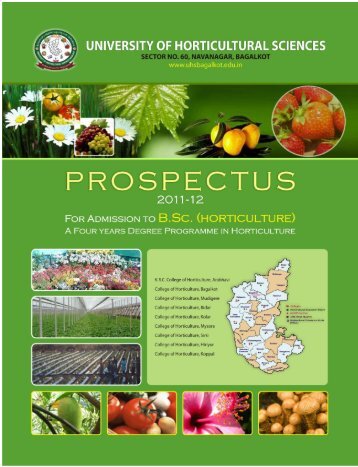 Download - University of Horticultural Sciences, Bagalkot