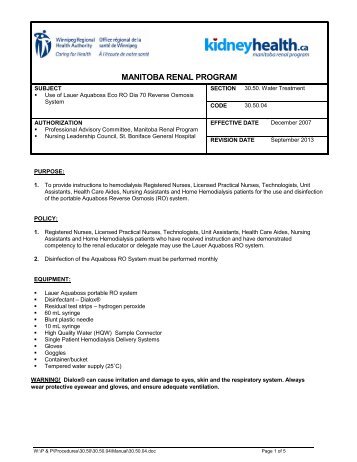Lauer Aquaboss Reverse Osmosis System Manual Lauer Aquaboss Reverse Osmosis System Manual