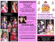 Candyland Pageant - Miss All Canadian Pageants