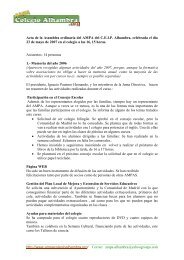 Acta asamblea ordinaria 23-05-2007 - AMPA CP Alhambra