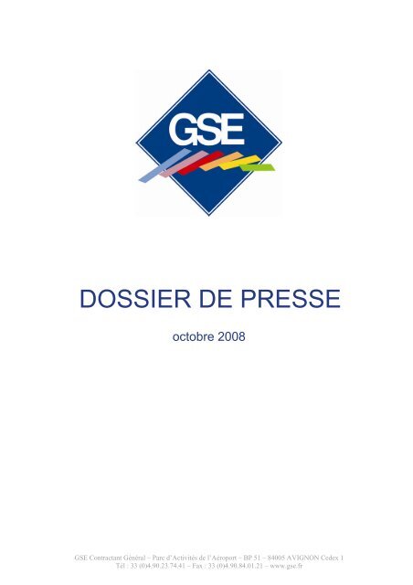 DOSSIER DE PRESSE - Gse