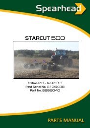 STARCUT 500 - Spearhead Machinery Ltd