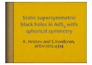 Static supersymmetric black holes in AdS 4 with spherical symmetry