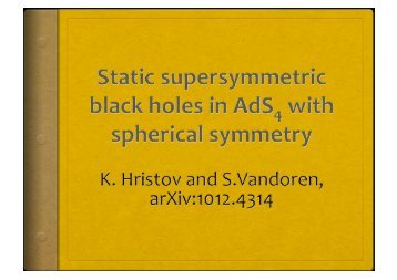 Static supersymmetric black holes in AdS 4 with spherical symmetry