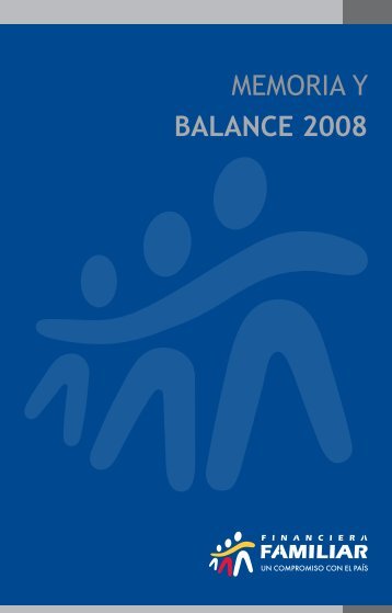 MEMORIA Y BALANCE 2008 - Banco Familiar