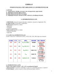 cursul 13 fiziopatologia metabolismului lipoproteinelor - OvidiusMD