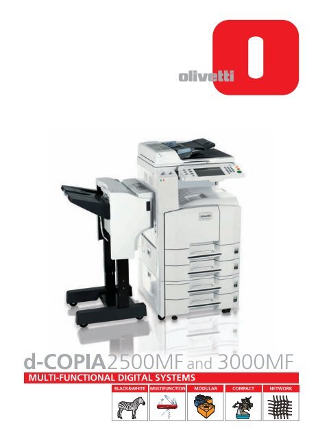 Olivetti d-Copia 2500MF/ 3000MF brochure - Deltan