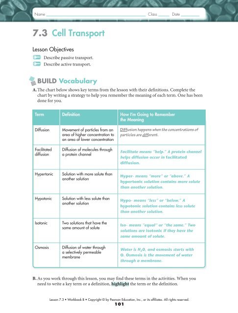 Biology Chapter 74 Study Guide Answer Key Study Poster