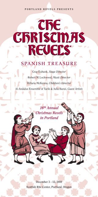 Christmas Revels Portland 2022 Spanish Treasure - Portland Revels