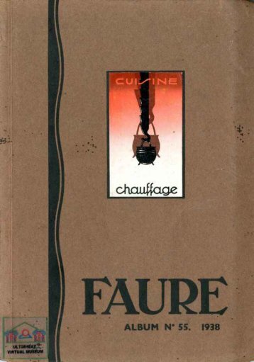 Faure Cuisine et chauffage 1938 - Ultimheat