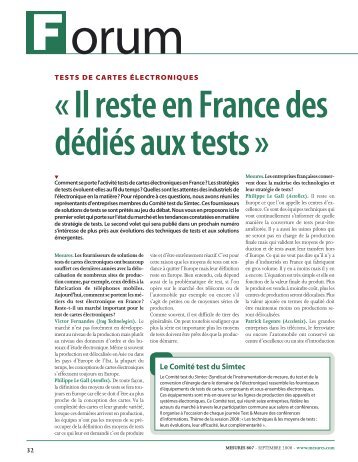 Tests de cartes Ã©lectroniques : Â« Il reste en France des centres d ...