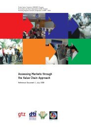 Accessing Markets through the Value Chain Approach - SMEDSEP.ph