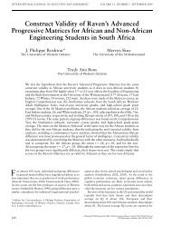 Construct Validity of Raven's Advanced Progressive Matrices for ...