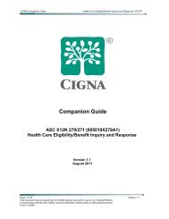 Companion Guide ASC X12N 270/271 - Post-n-Track