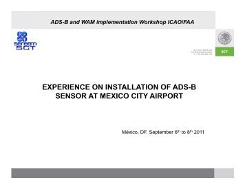 ADS-B and WAM implementation Workshop ICAO/FAA