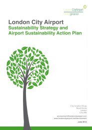 Sustainability Stratergy and Action Plan - London City Airport