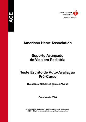 American Heart Association Suporte AvanÃ§ado de Vida ... - CIPERJ