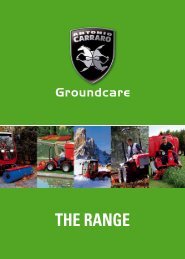 Gama Groundcare ANTONIO CARRARO - Aldimak