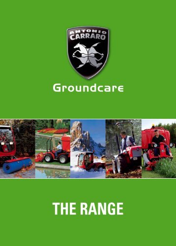 Gama Groundcare ANTONIO CARRARO - Aldimak