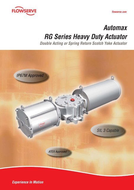 Automax RG Series Heavy Duty Actuator