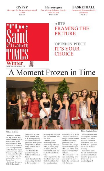 2012 Fall Edition Newspaper.pdf - St. Elizabeth Catholic High School
