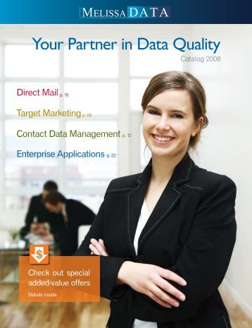 Your Partner in Data Quality - Melissa Data