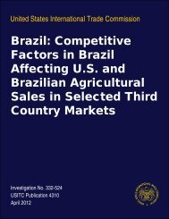 Brazil: Competitive Factors in Brazil Affecting U.S. ... - The Poultry Site