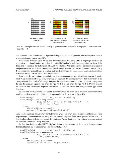 Algorithmes de la morphologie mathématique pour - Pastel - HAL