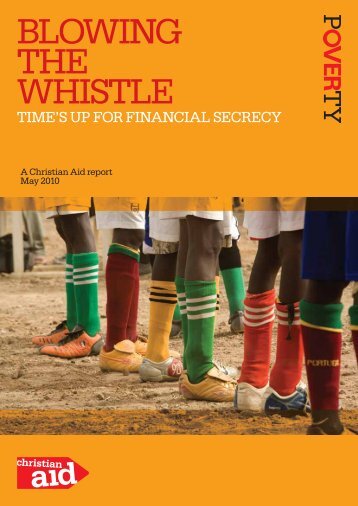 BLOWING THE WHISTLE - Christian Aid
