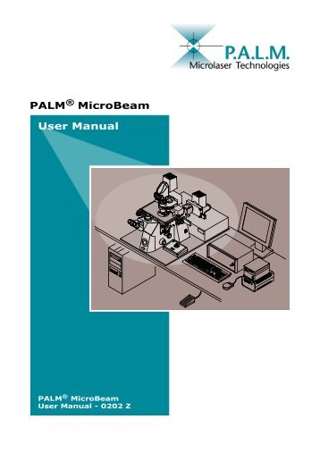 PALM MicroBeam User Manual