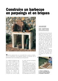 Construire un barbecue en parpaings et en briques - Pays Loudunais