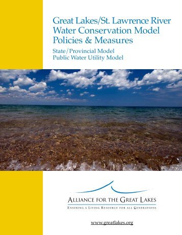 Water Conservation Model Policies & Measures, recommendations ...