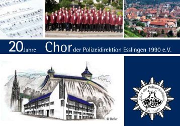 Individuell - Sicher - Zuverlässig - Chor der Polizeidirektion ...