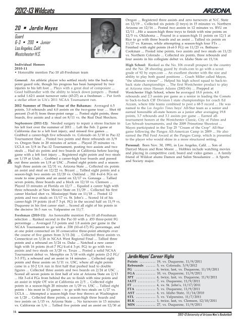 2012-13 Men's Basketball Guide as a PDF File - University of ...