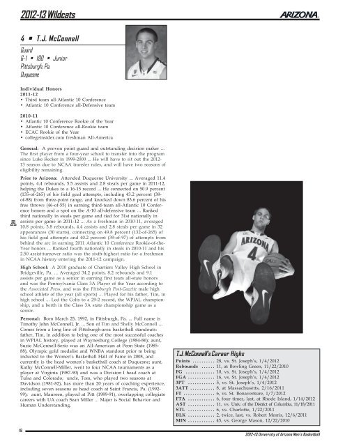 2012-13 Men's Basketball Guide as a PDF File - University of ...