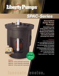 SPAC-Series - Liberty Pumps