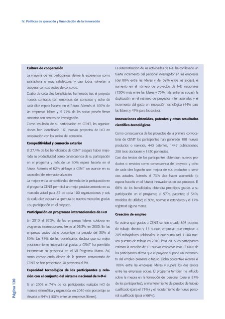 Tecnología e Innovación en España (Informe COTEC 2012)