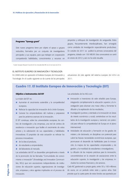 Tecnología e Innovación en España (Informe COTEC 2012)